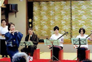 三味線と日本舞踊