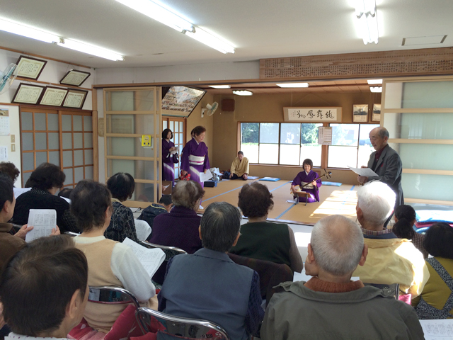 芋煮会の会場風景